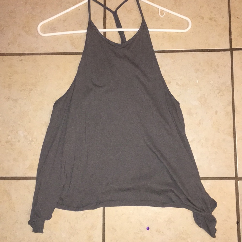 Holister grey tank top